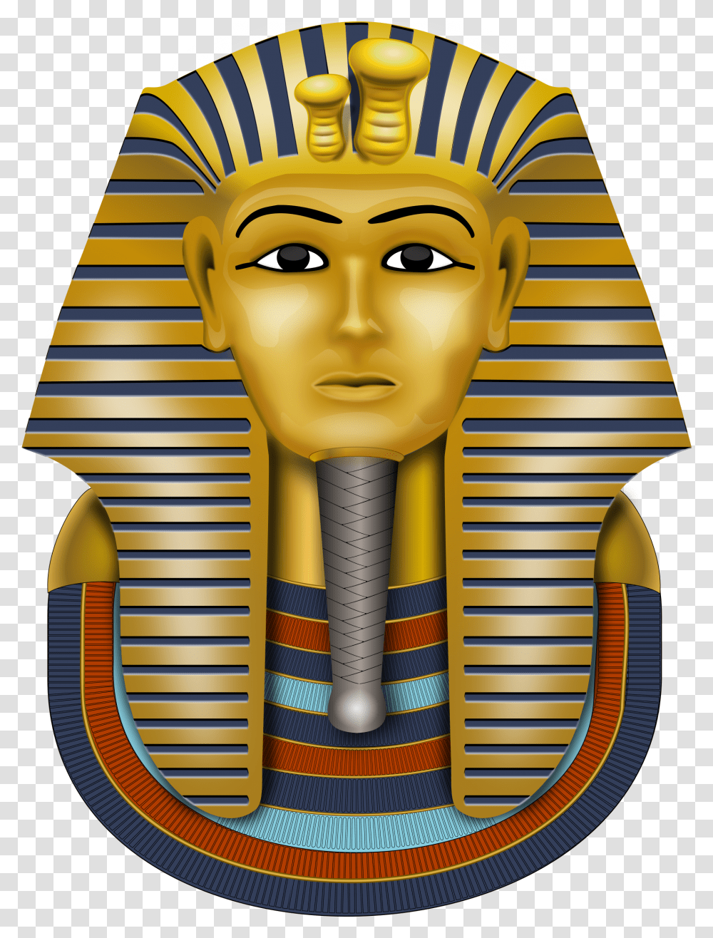 Golden Mask Tutanchamun Clip Arts, Toy, Head, Apparel Transparent Png