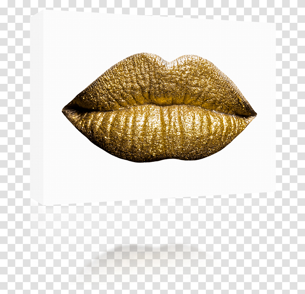 Golden Metallic Lips Macro Photography, Animal, Mouth, Sea Life, Invertebrate Transparent Png
