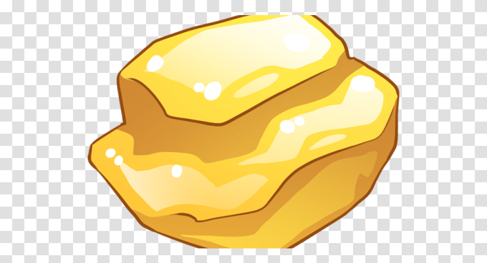 Golden Nuggets Gold Nugget Clipart, Helmet, Clothing, Food, Bread Transparent Png