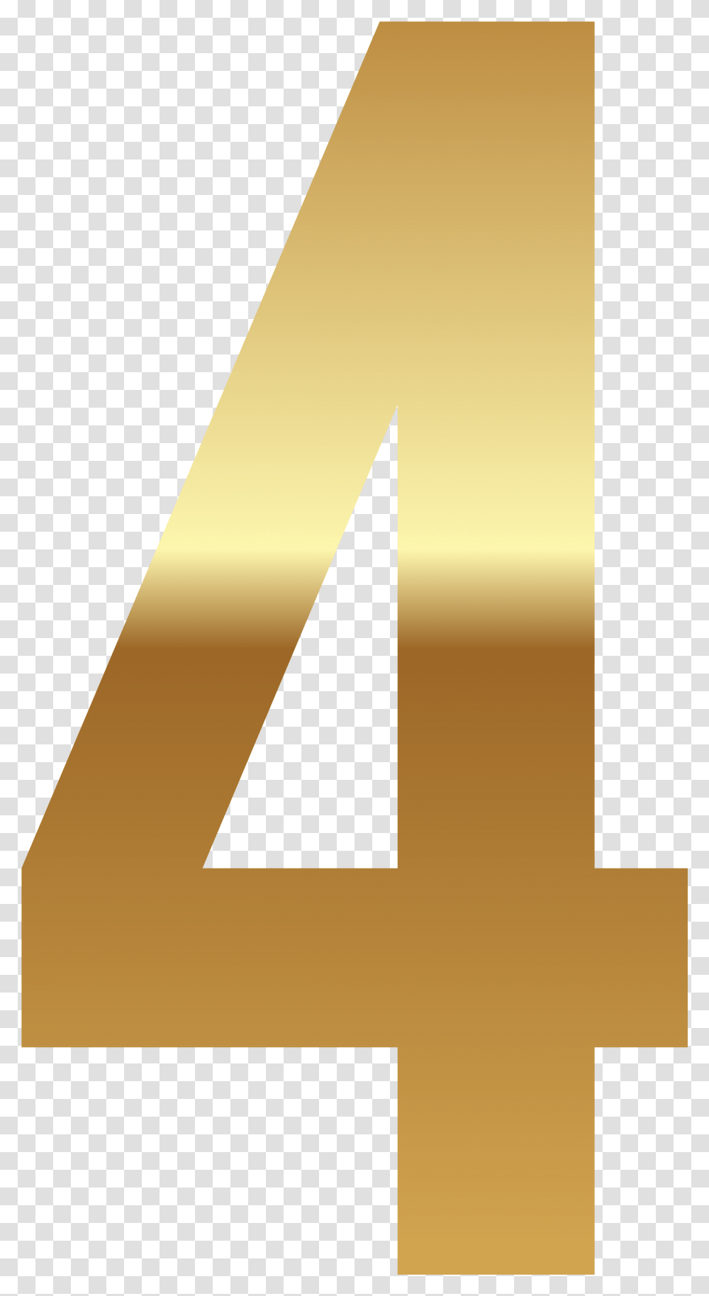 Golden Number Printable Numbers Math Numbers Clipart Golden Number 4, Alphabet, Logo Transparent Png