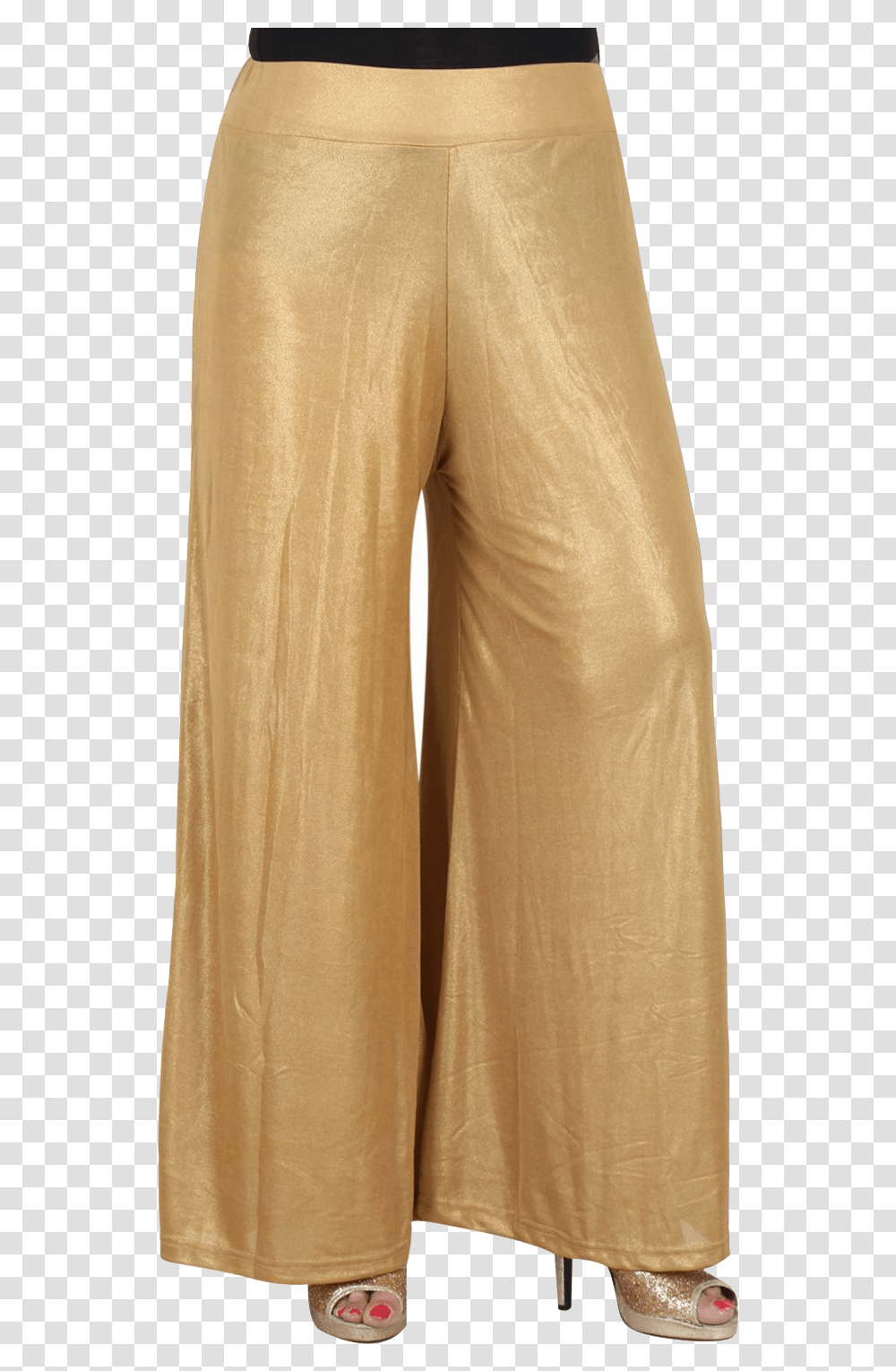 Golden Palazzo Free Download Shimmer Palazzo, Apparel, Pants, Khaki Transparent Png