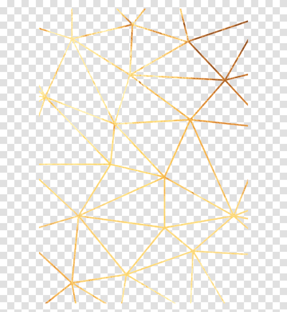 Golden, Pattern, Ornament, Triangle, Fractal Transparent Png