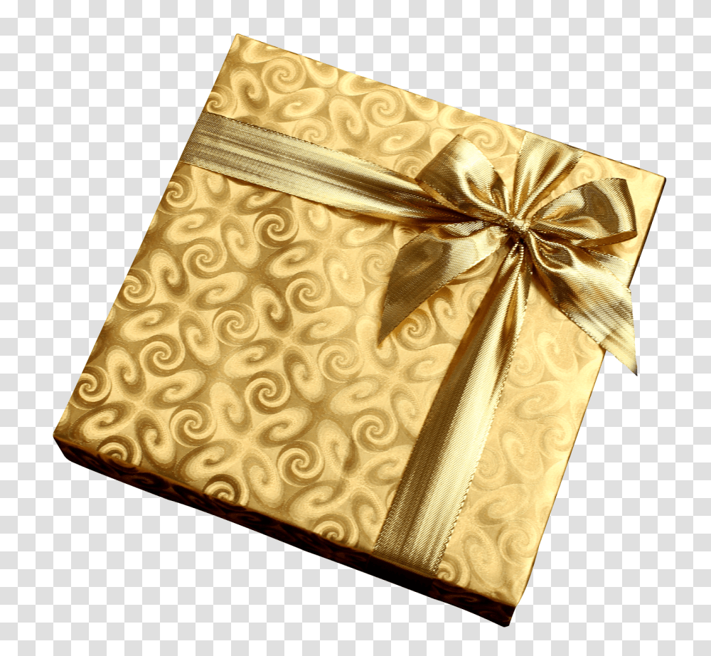 Golden Present Image Purepng Free Cc0 Present Top, Gift, Rug Transparent Png