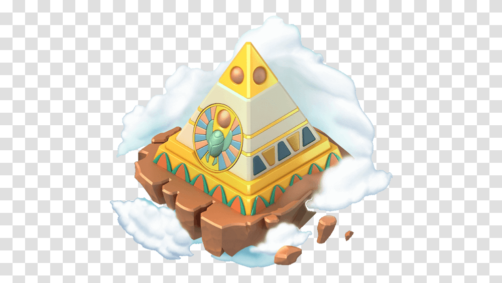 Golden Pyramid, Animal, Toy, Sea Life, Invertebrate Transparent Png