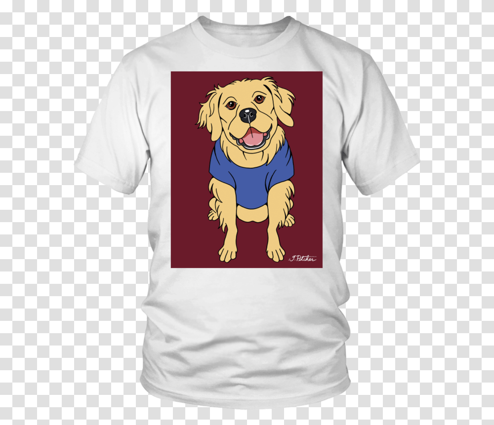 Golden Retriever Dog T Shirt Toyota Supra T Shirt Design, Apparel, T-Shirt, Pet Transparent Png