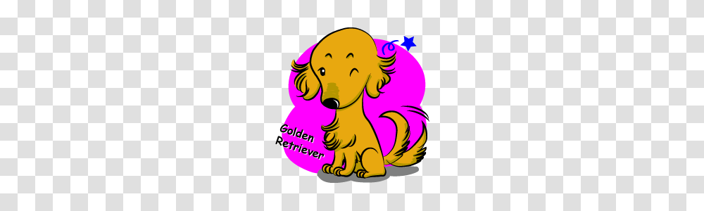 Golden Retriever Named Sakura Line Stickers Line Store, Mammal, Animal, Canine, Pet Transparent Png