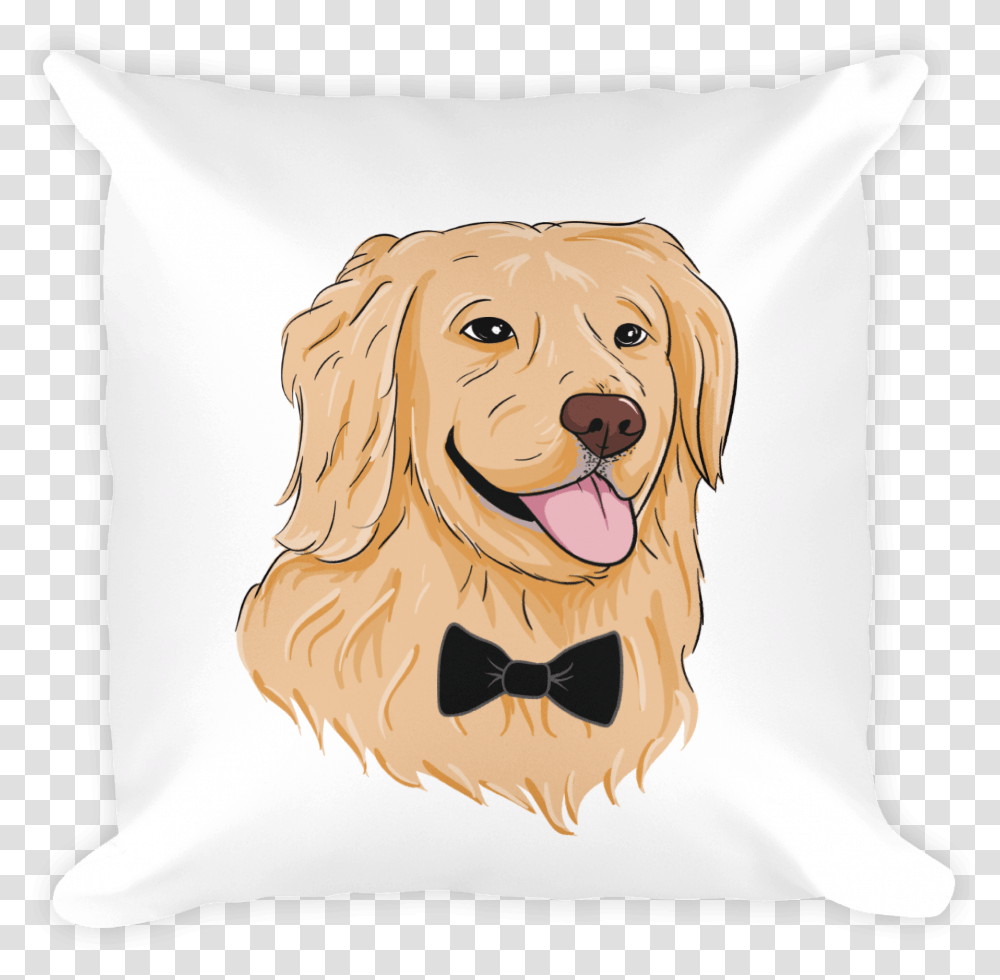 Golden Retriever Pillow Funny Dog Cushion The Jazzy, Pet, Canine, Animal, Mammal Transparent Png