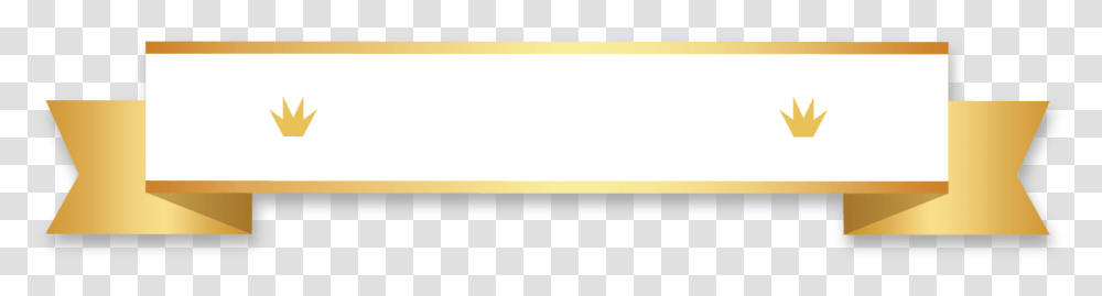 Golden Ribbon Banner White Stripes With Down Fold Wedge Beige, White Board, Furniture, Shelf Transparent Png