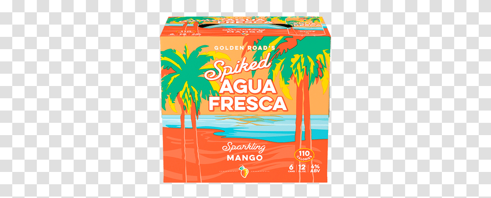 Golden Road Spiked Agua Fresca Mango Golden Road Spiked Agua Fresca Strawberry Pineapple, Advertisement, Poster, Flyer, Paper Transparent Png