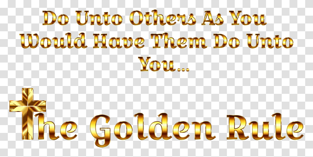 Golden Rule Enhanced No Background Clip Arts Golden Rule Image Clipart, Alphabet, Word, Flyer Transparent Png