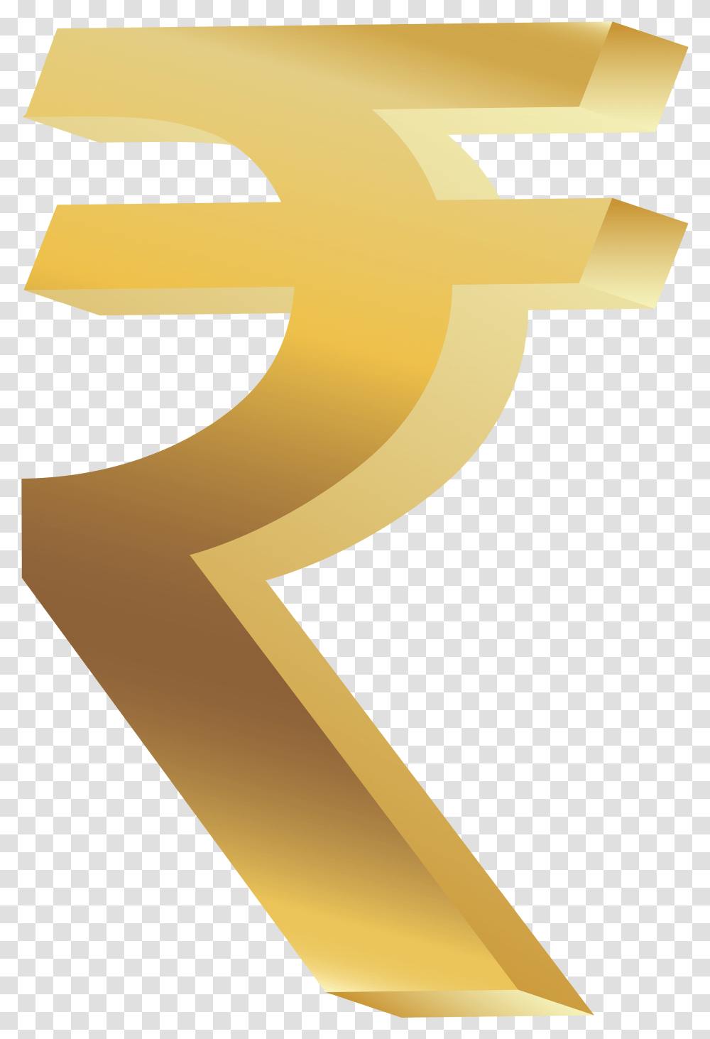 Golden Rupees Symbol, Cross, Number, Label Transparent Png