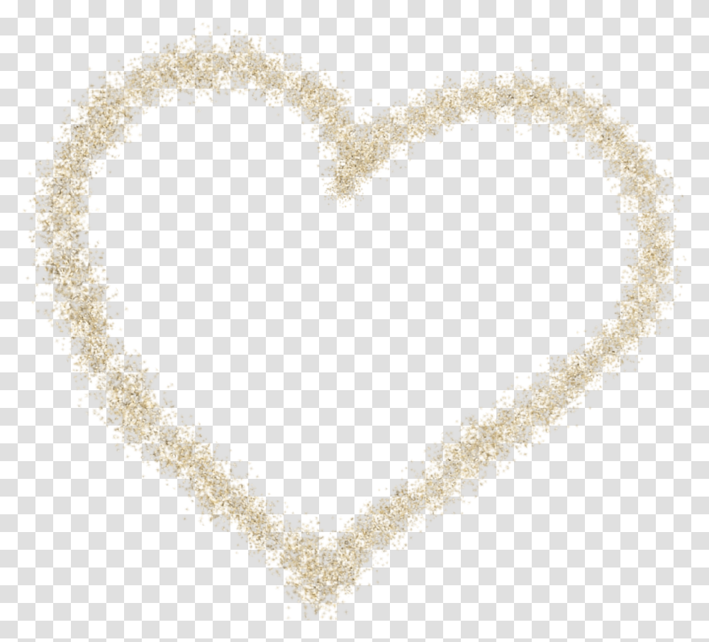 Golden Sand Heart Download Heart Transparent Png
