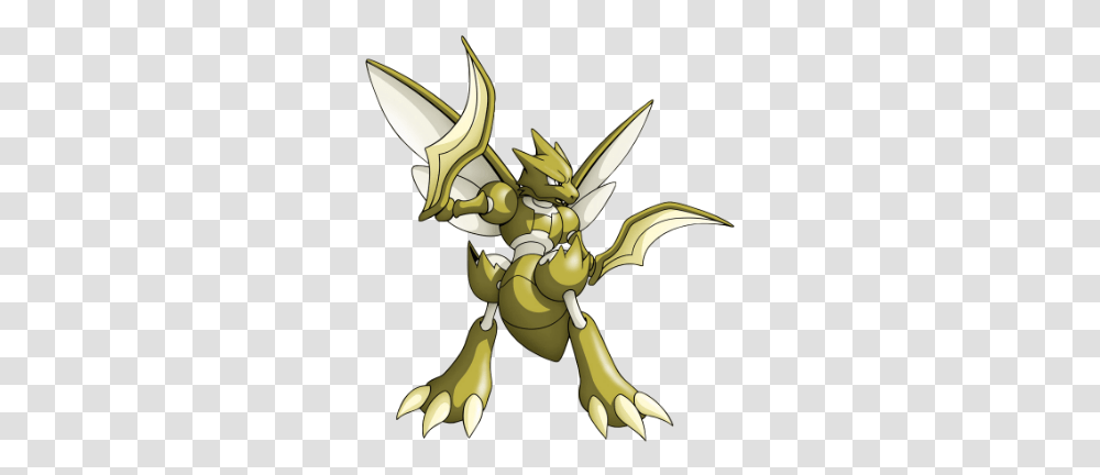 Golden Scyther Pokemon Scyther, Statue, Sculpture, Art, Ornament Transparent Png