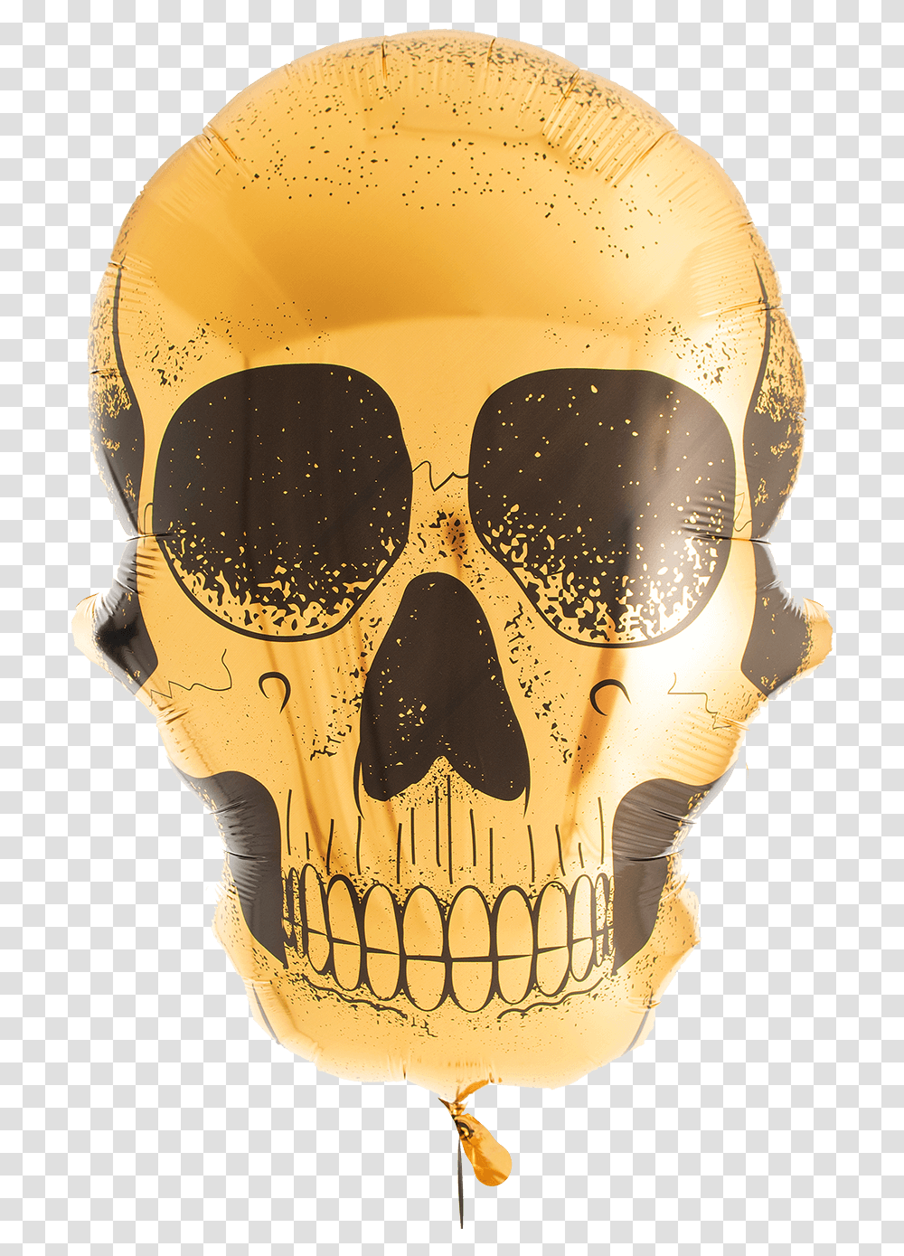 Golden Skull Supershape Skull, Helmet, Head, Skin, Sunglasses Transparent Png
