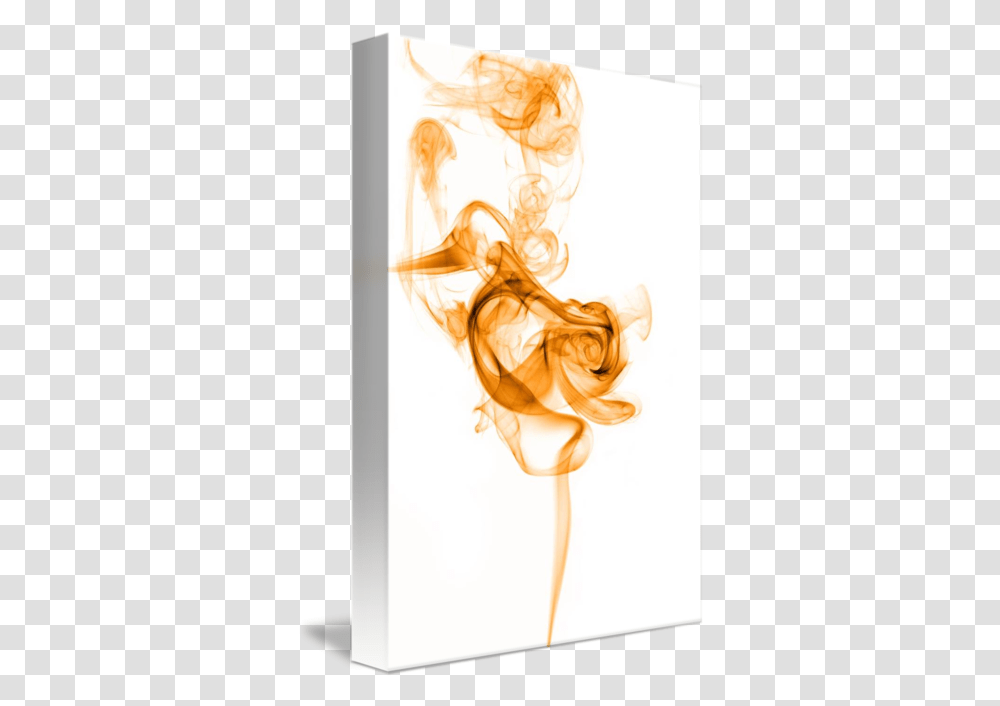 Golden Smoke By Mike Cobley Vertical, Painting, Art, Flame, Fire Transparent Png