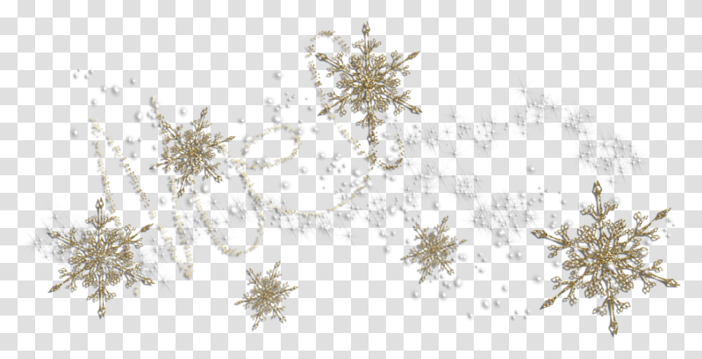 Golden Snowflake Golden Snowflakes, Ornament, Chandelier, Pattern, Nature Transparent Png
