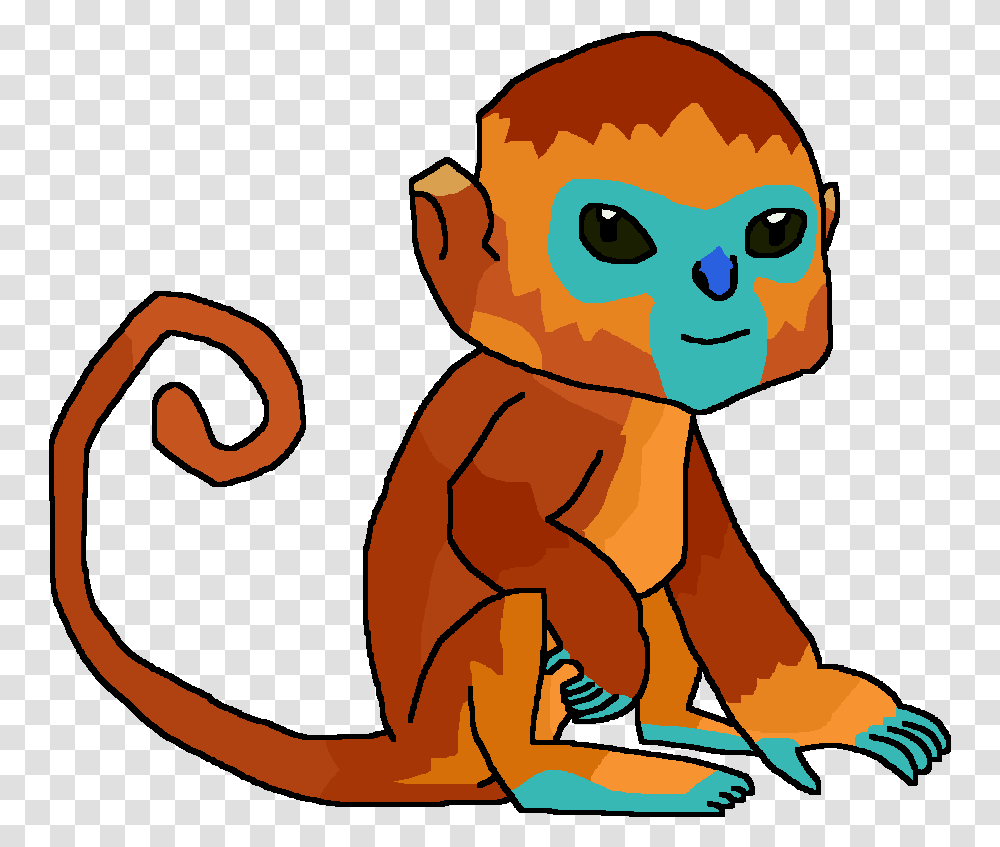 Golden Snub Nosed Monkey Cartoon, Person, Human, Female, Cupid Transparent Png