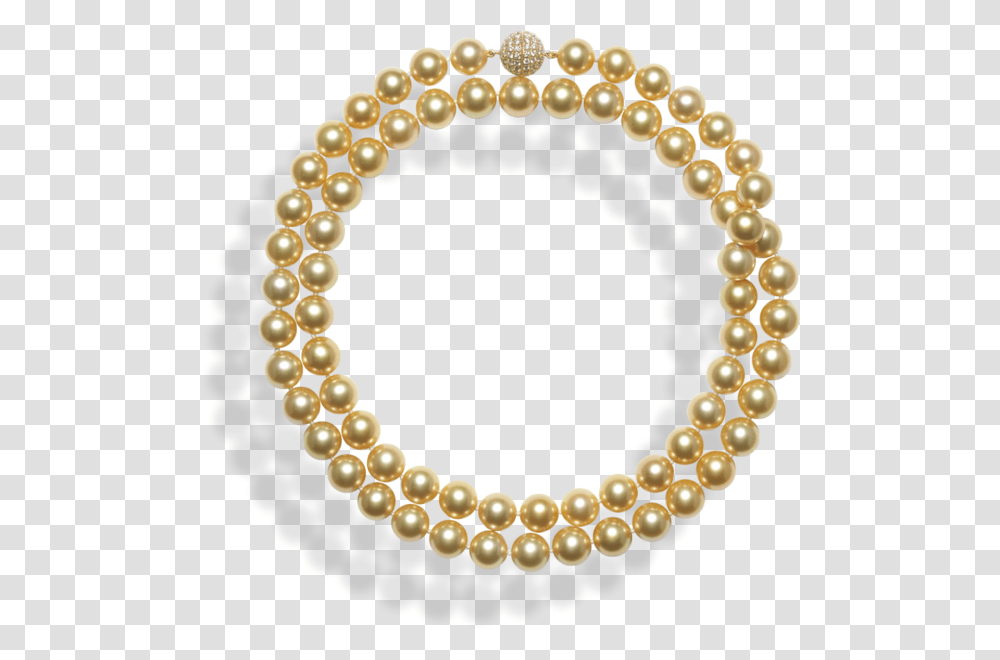 Golden South Sea Pearl Necklace And Diamond Clasp Orejera De Sipan, Bracelet, Jewelry, Accessories, Accessory Transparent Png