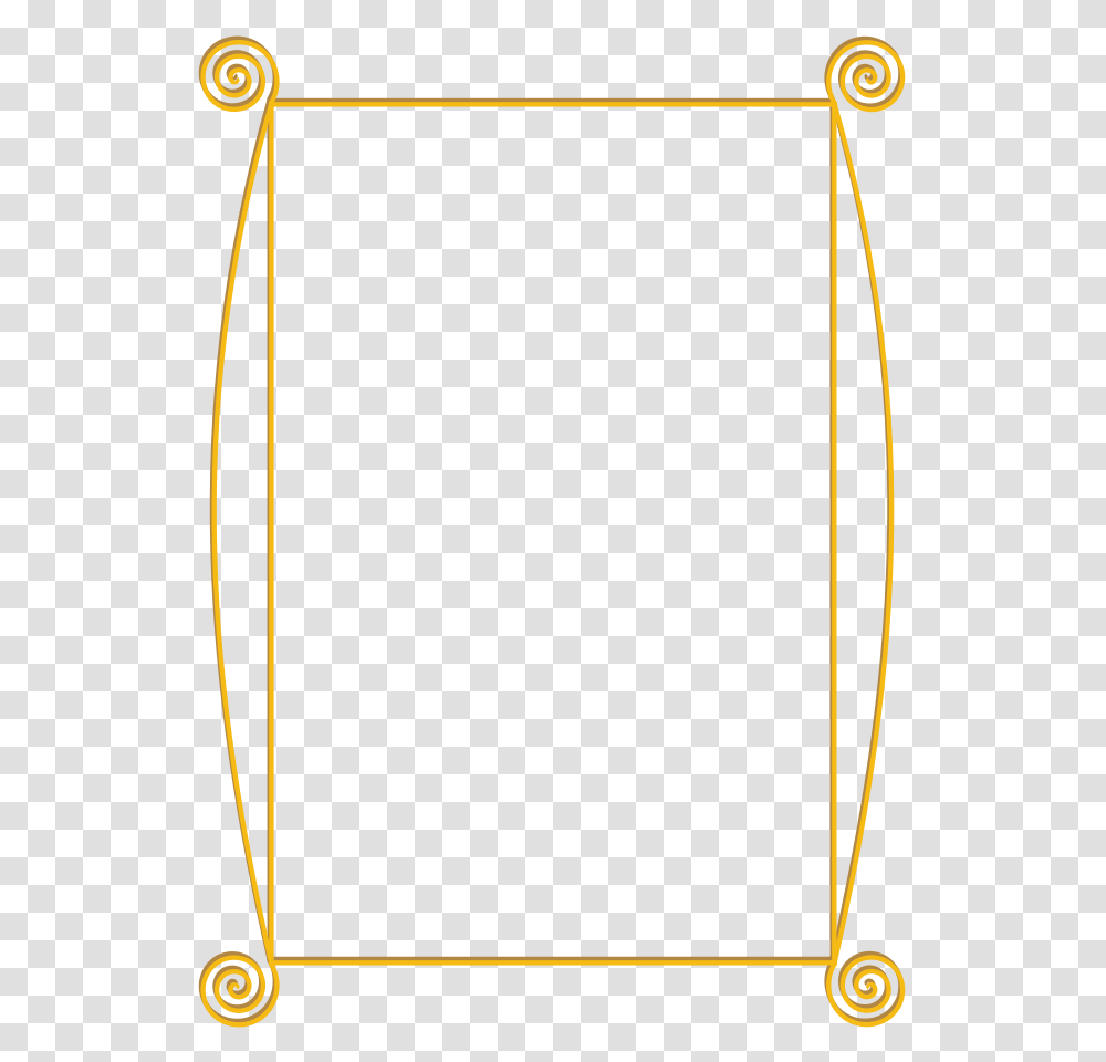 Golden Spiral Frame Clip Arts For Web Free Gold Frames Clipart, Arrow, Bow, Utility Pole Transparent Png