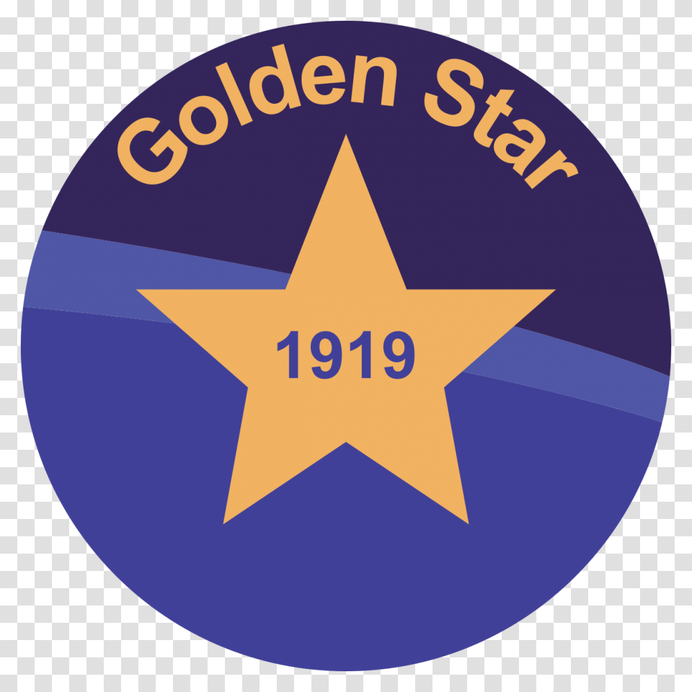 Golden Star De Fort De France, Star Symbol, Logo, Trademark Transparent Png