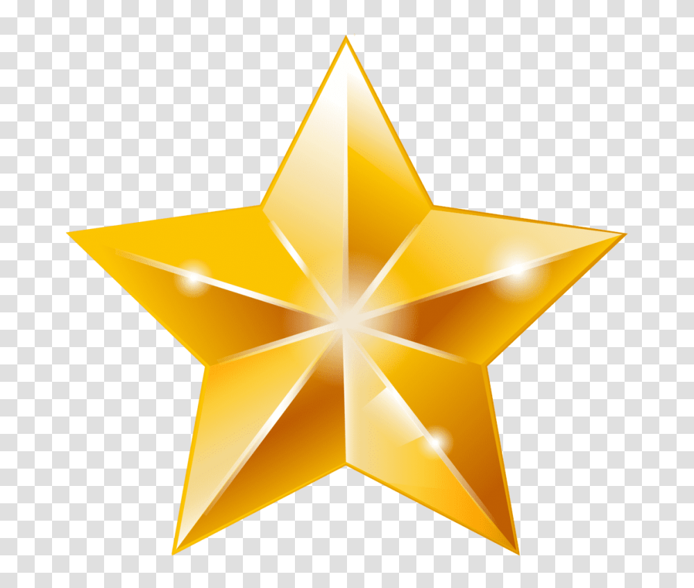 Golden Star, Star Symbol Transparent Png