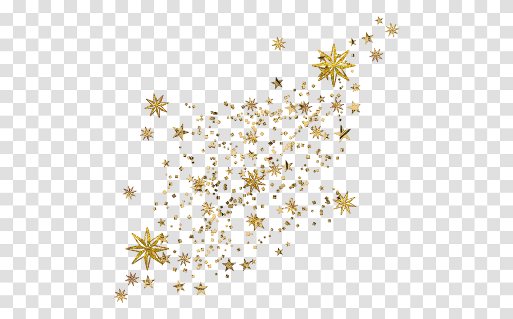 Golden Stars, Leaf, Plant, Paper, Star Symbol Transparent Png