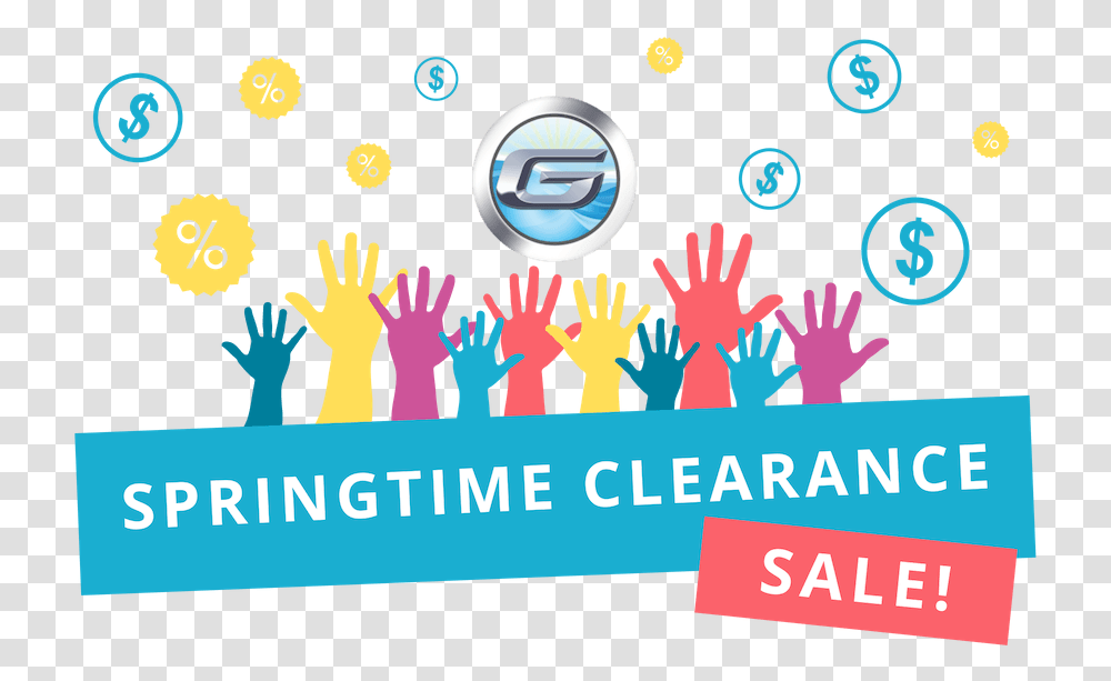 Golden State Laundry Systems Springtime Clearance Sale, Poster, Advertisement Transparent Png