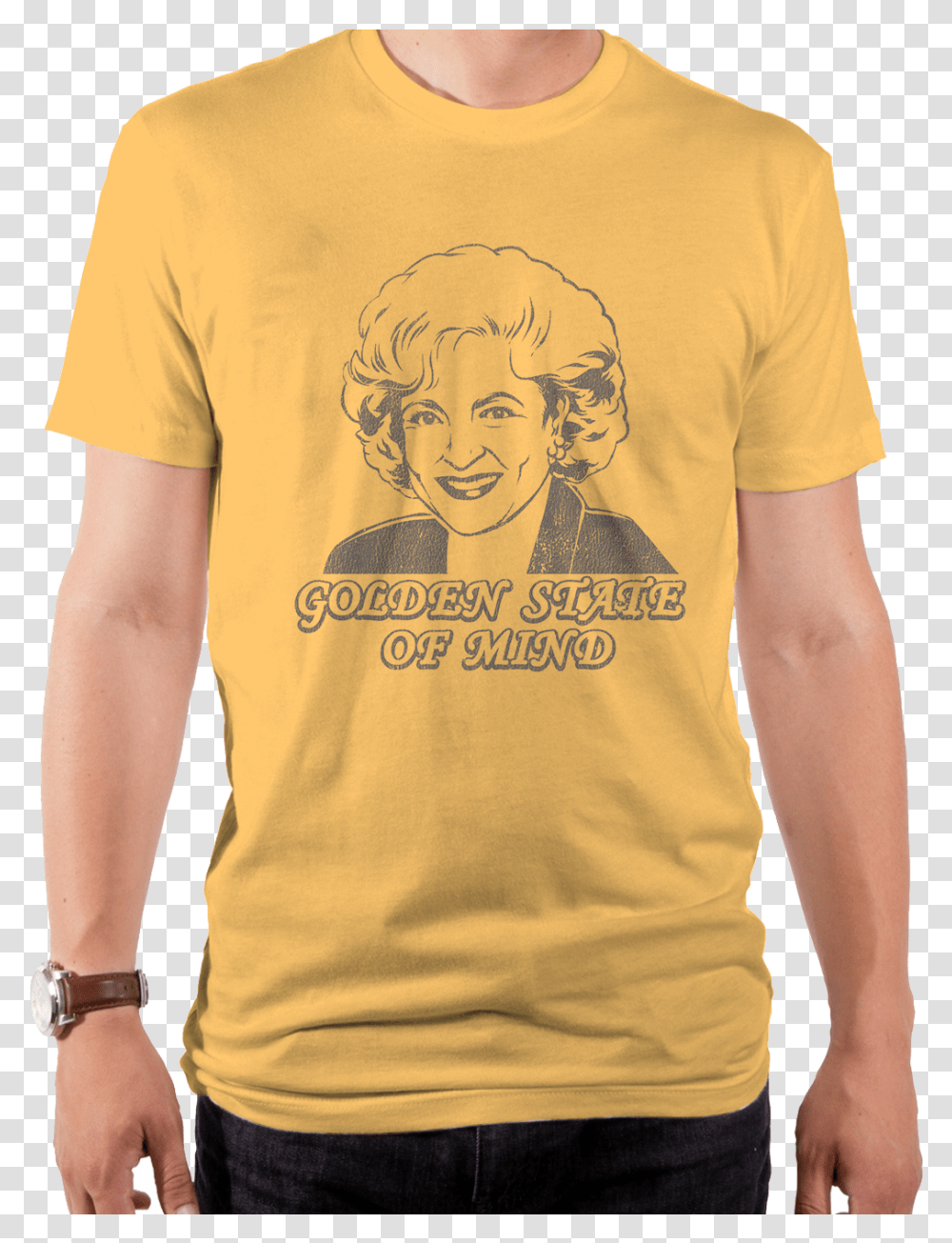 Golden State Of Mind Golden Girls T Shirt Lucy In The Sky With Diamonds T Shirt, Apparel, T-Shirt, Sleeve Transparent Png
