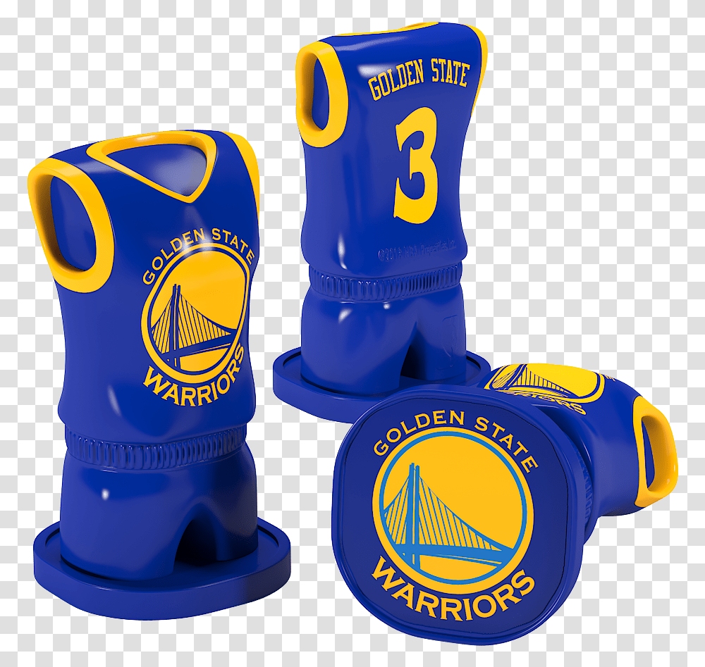 Golden State Warriors 3d Figure - Official Nba Collection Relkonsportcom Cowboy Boot, Text, Clothing, Apparel, Number Transparent Png