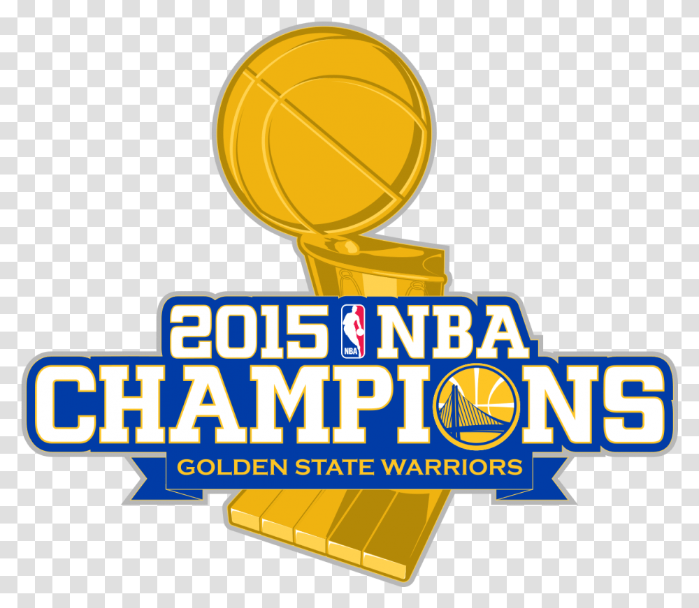 Golden State Warriors Champions For Basketball, Trophy, Gold Medal Transparent Png