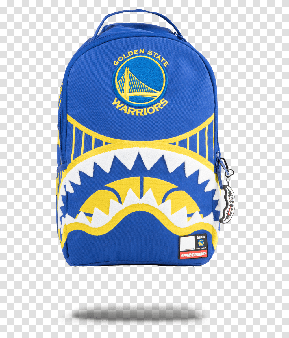 Golden State Warriors Sprayground Backpack, Baseball Cap, Hat, Apparel Transparent Png