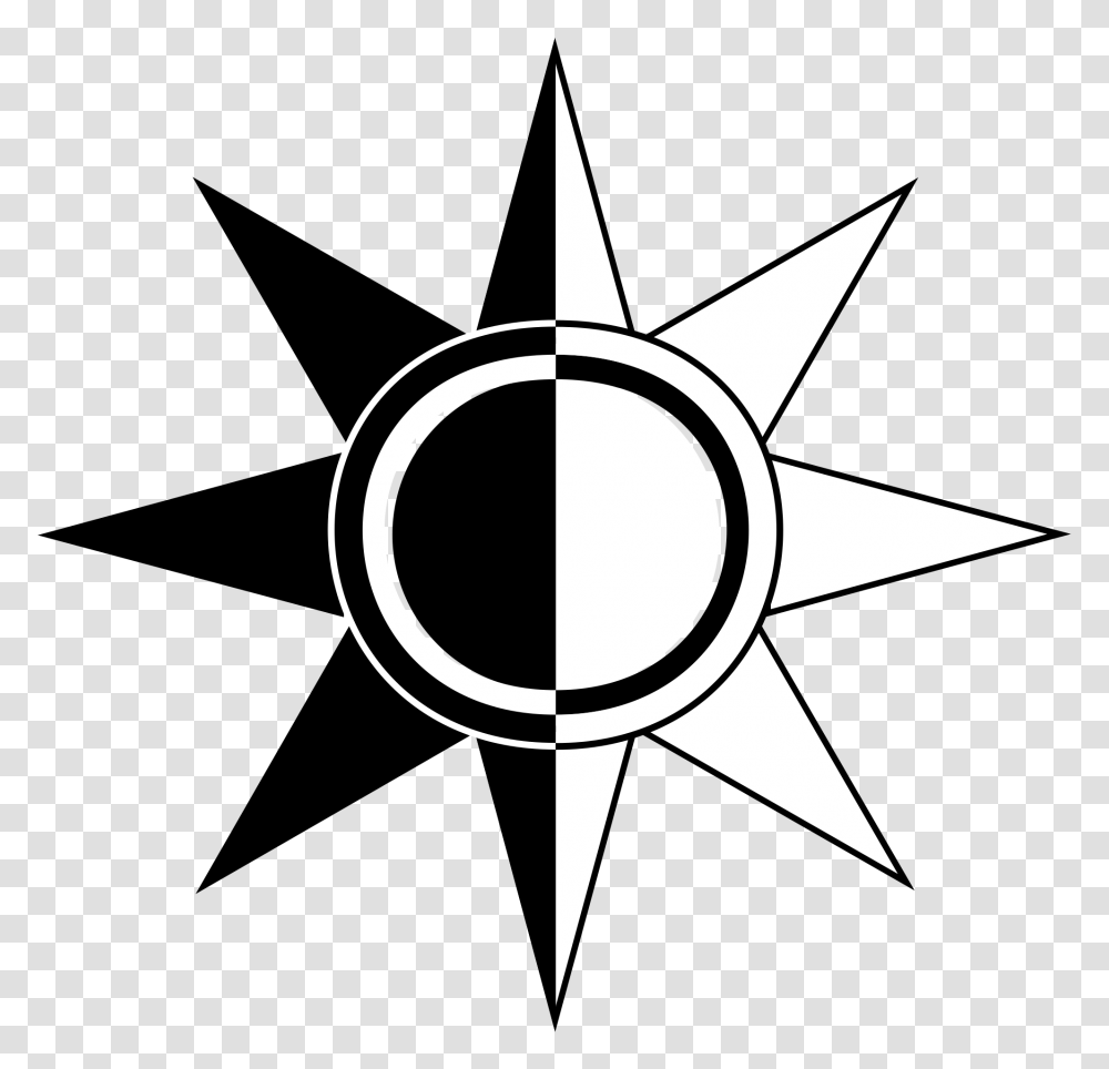 Golden Sun Icon, Cross, Star Symbol Transparent Png