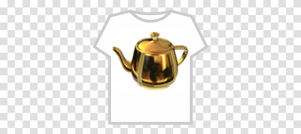 Golden Teapotfakepng Roblox Ko Panda T Shits Roblox, Pottery, Jug, Kettle, Home Decor Transparent Png