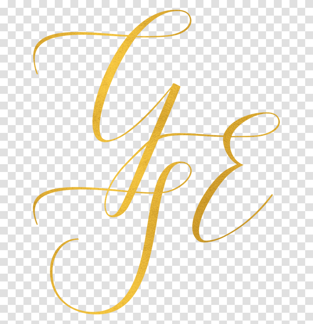 Golden, Bow, Calligraphy, Handwriting Transparent Png