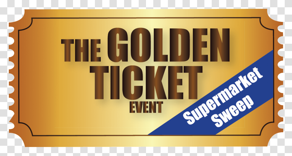 Golden Ticket Empresarios Detallistas De Mexico, Paper, Poster, Advertisement Transparent Png