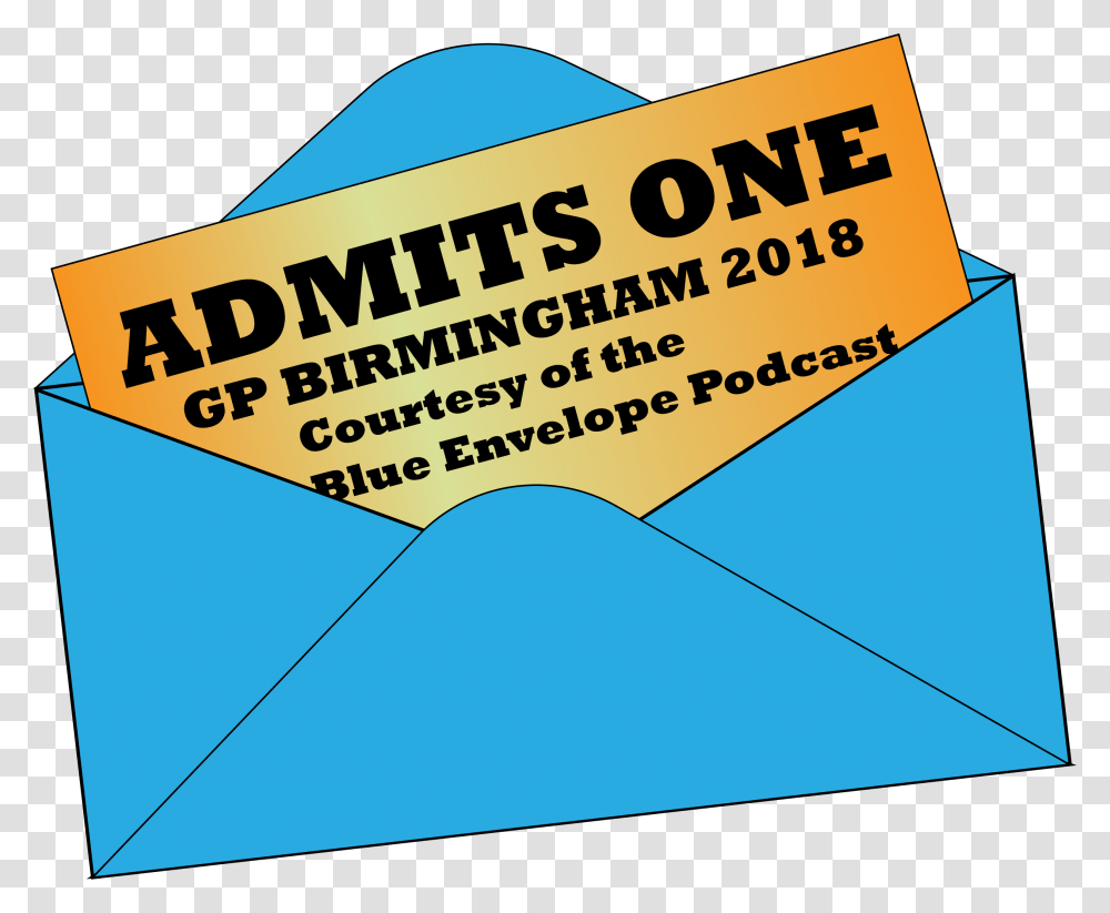 Golden Ticket The Blue Envelope Podcast, Paper, Flyer, Poster Transparent Png
