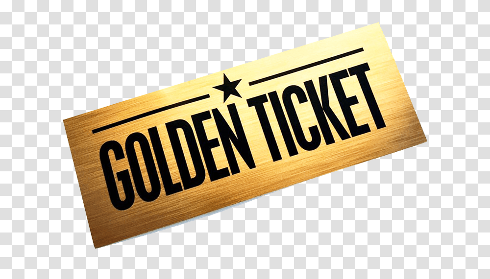 Golden Ticket The Media Angel, Paper Transparent Png