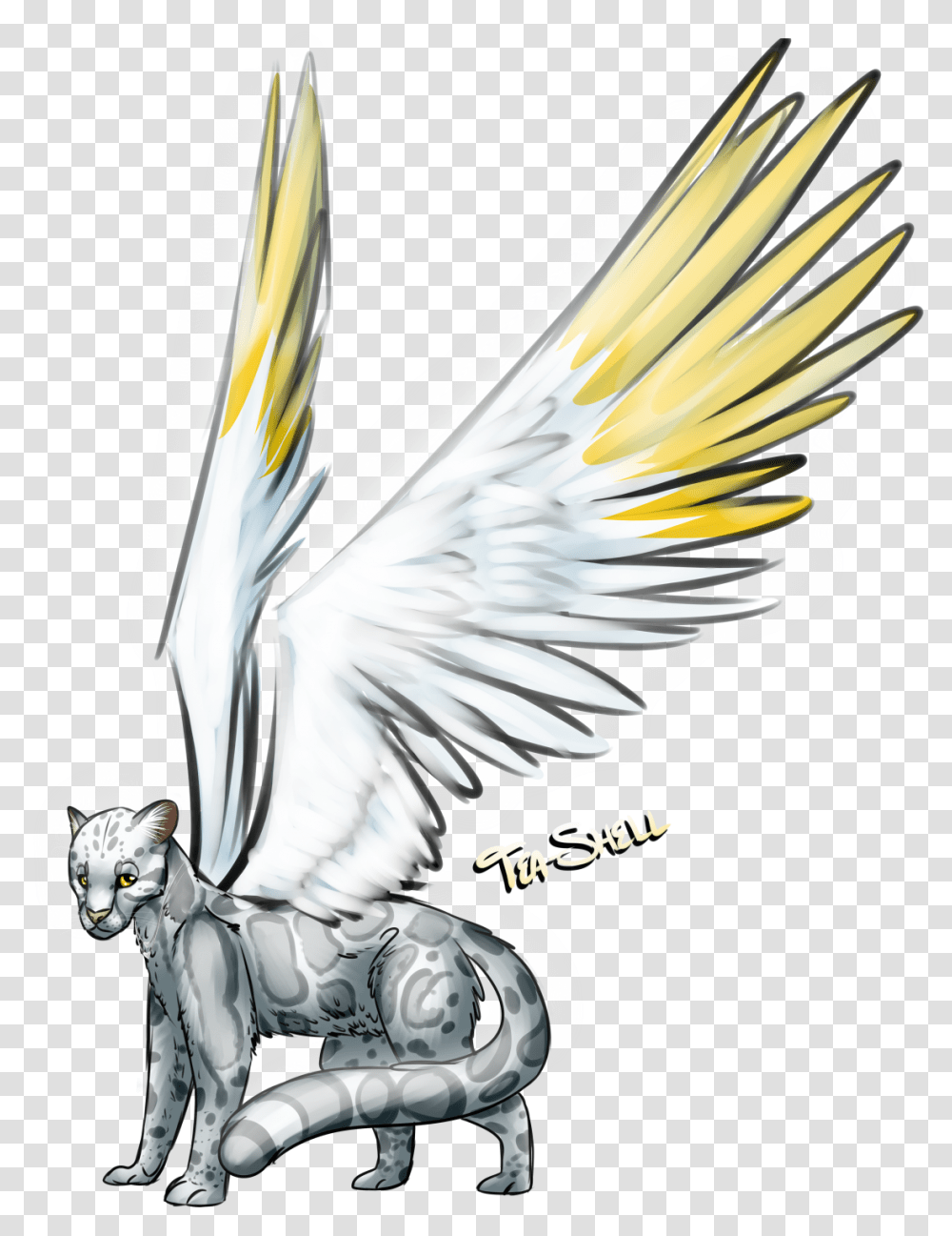 Golden Tipped Angel Wings, Bird, Animal, Owl Transparent Png