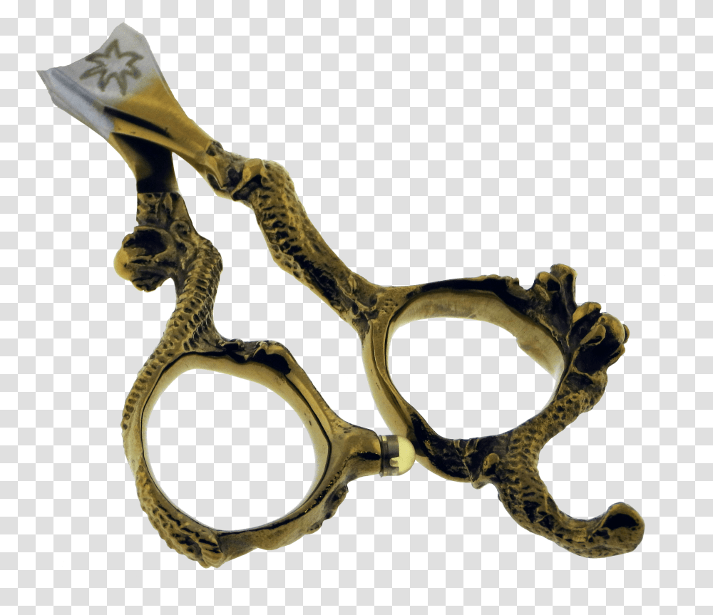 Golden Touch Handle Scissors, Snake, Reptile, Animal, Blade Transparent Png