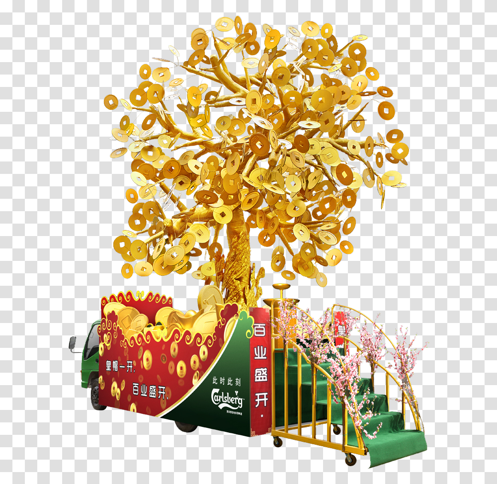 Golden Tree, Advertisement, Poster, Flyer, Paper Transparent Png