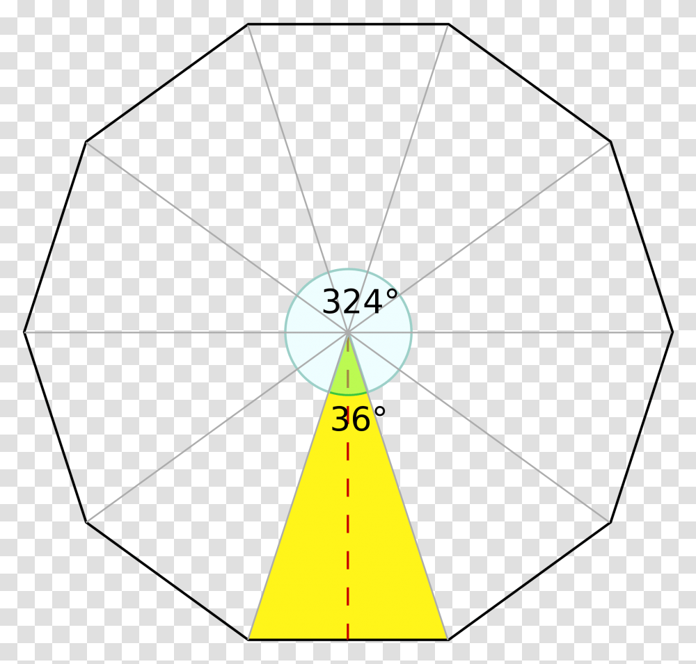 Golden Triangle In Decagon, Bow, Outdoors, Utility Pole, Nature Transparent Png