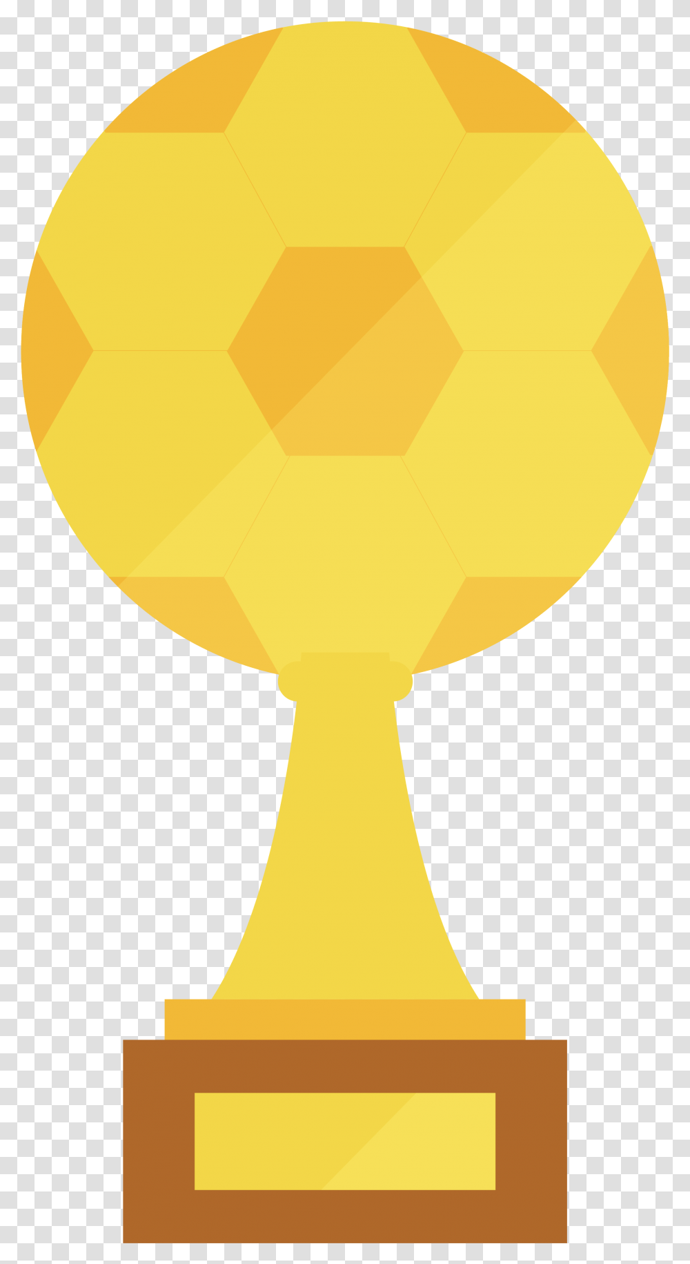 Golden Trophy Illustration, Soccer Ball, Football, Team Sport, Sports Transparent Png