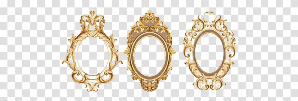 Golden Vintage Frame Free Image All Vector Frame Gold, Mirror, Ivory, Oval Transparent Png