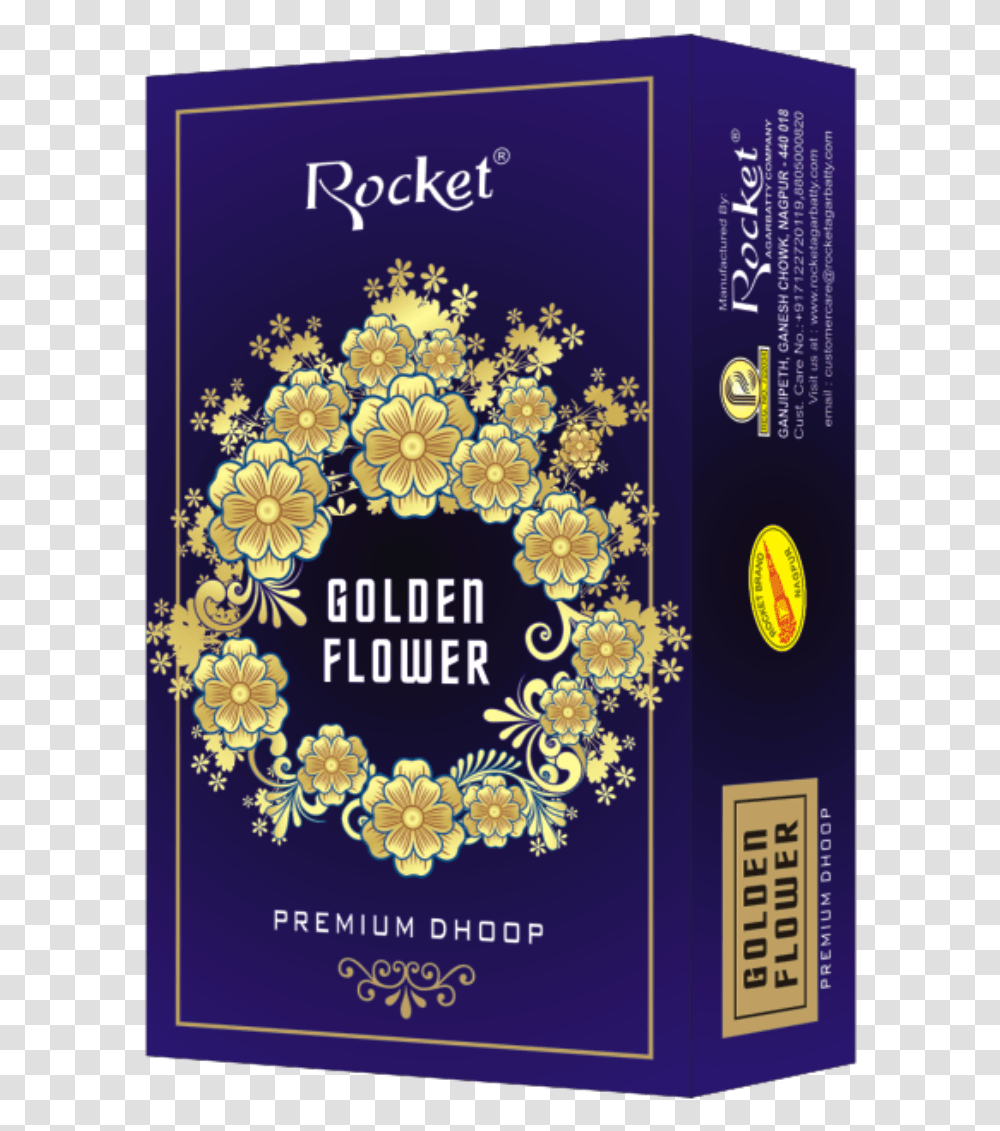 Goldenflower D Box Flower, Floral Design, Pattern Transparent Png