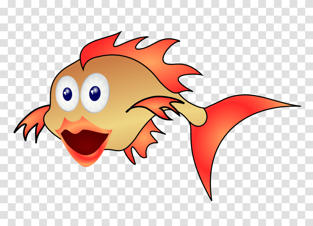 Goldfish Clipart Fish Head, Outdoors, Dragon, Pac Man Transparent Png