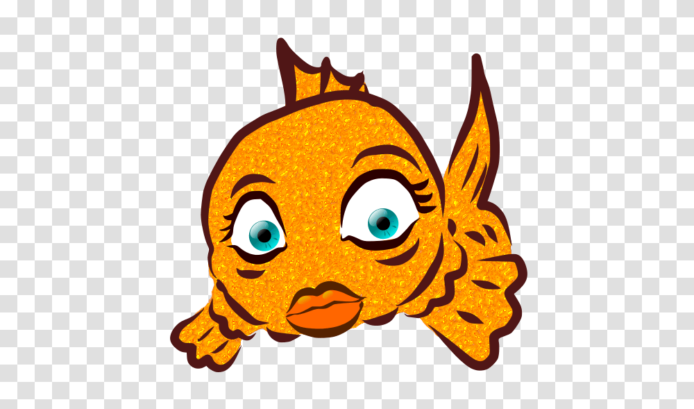 Goldfish Clipart Under Sea, Label, Toy Transparent Png