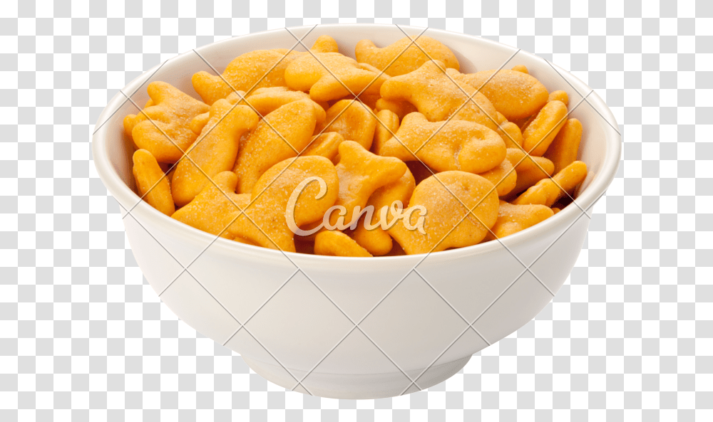Goldfish Cracker Bowl Of Goldfish Crackers, Food, Orange, Citrus Fruit, Plant Transparent Png