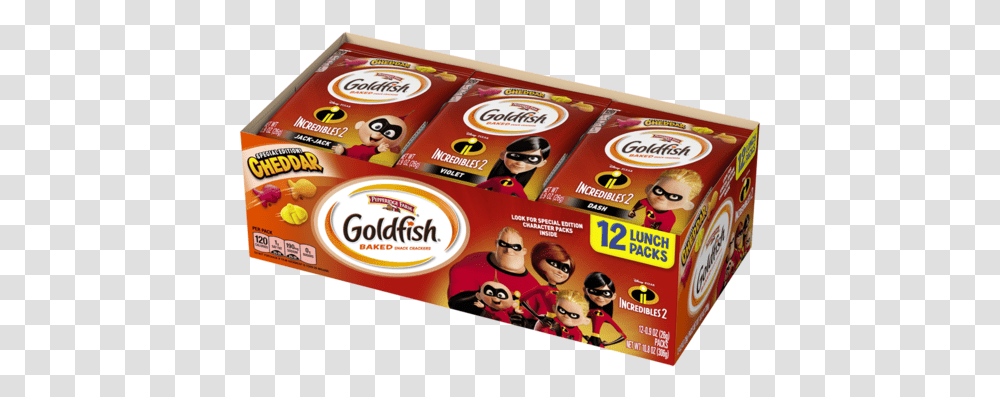 Goldfish Crackers Incredibles, Food, Snack, Person, Human Transparent Png