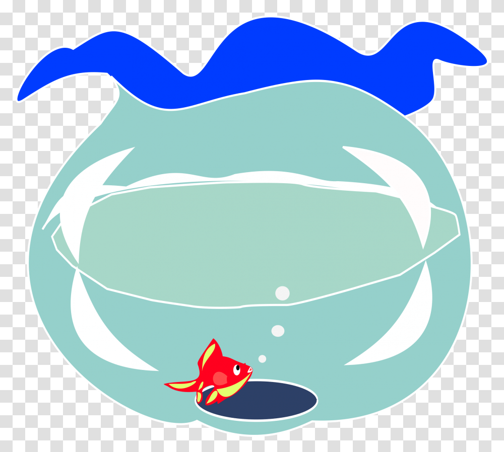 Goldfish In Fishbowl Clip Arts, Outdoors, Water, Nature, Sea Transparent Png
