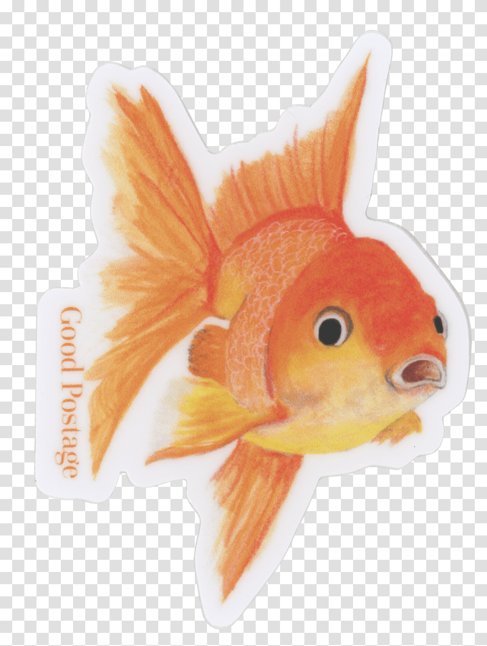 Goldfish Sticker Goldfish, Animal Transparent Png